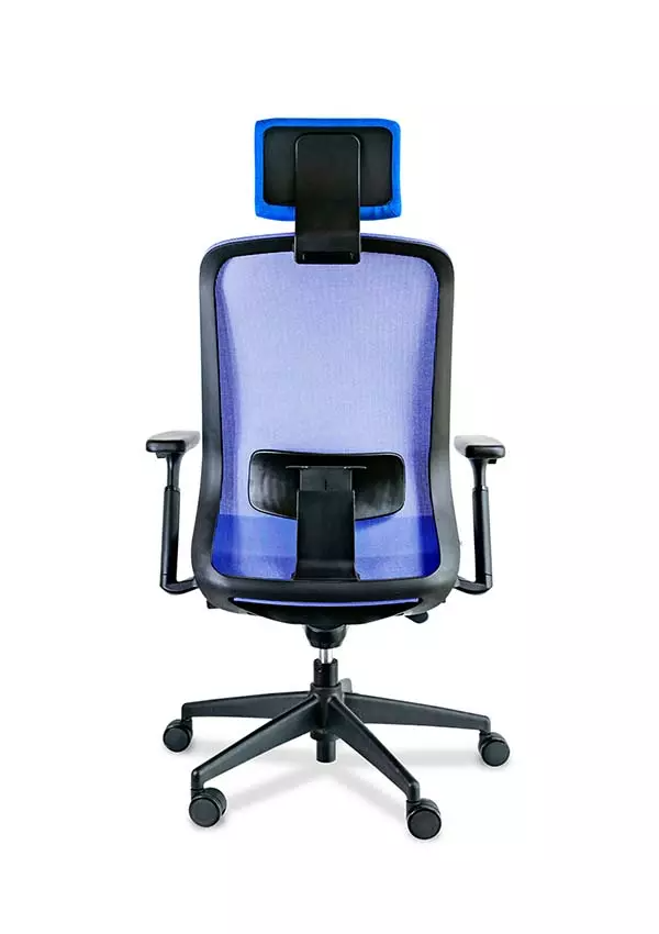 SILLON EJECUTIVO RESPALDO MESH CON CABECERA Y RECLINAMIENTO