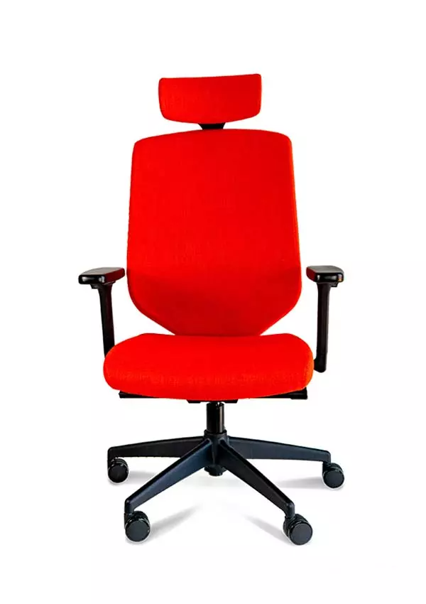 SILLON EJECUTIVO CON CABECERA TAPIZADO