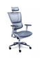 SILLA STAFF ESTRUCTURA BLANCA RED NYLON EN COLOR GRIS